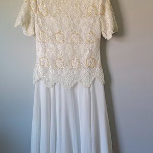 Vintage Victoria Morgan Wedding Dress/Evening Gown
